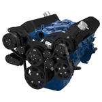 Inclusive Small Block Ford Black Serpentine System 289 302 351W Sbfl. Fixed Price $1450.00.