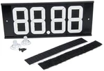 Allstar 23293 Dial-in Board 4 Digit W/ Suction Cup & Hook/loop Style Fasteners. Fixed Price $45.79.