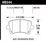 Hawk Performance HB544S.628 HT-10 Disc Brake Pad. Fixed Price $203.39.
