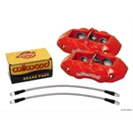 Wilwood 140-11857R Brake Caliper D8-6 Red 6-PISTON Semi-metallic Pads Front. Fixed Price $1017.94.