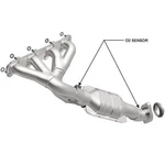 Magnaflow 51570 Exhaust Left Direct-fit Catalytic Converter For 04+ Cadillac Xlr. Fixed Price $845.00.