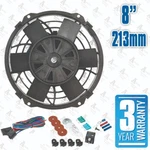 8" Electric Fan + Mounting Hardware (12V) (part #0135 #1000) (davies Craig). Fixed Price $63.52.