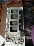 Vintage Weiand 7136 Modified Blower Intake Manifold Supercharger Sbc Chevy. Fixed Price $450.00.