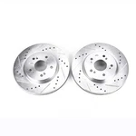 JBR1173XPR Powerstop 2-WHEEL Set Brake Discs Front Awd For Honda Cr-v Crosstour. Fixed Price $182.97.