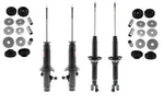 Kyb Front And Rear Suspension Struts Mounts Kit For Acura Legend 1987-1990. Fixed Price $298.95.