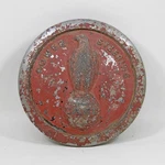 Case Tractor Power Steering Center Cap Cover Horn Button Eagle Red Vtg. Fixed Price $60.00.