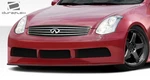 Duraflex GT500 Wide Body Front Lip Splitter For 03-07 Infiniti Coupe. Fixed Price $140.00.