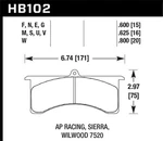 Hawk Performance Disc Brake Pad Set -. Fixed Price $240.29.