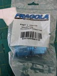 496110 Fragola -10 An Female Coupler Union Fitting Straight Blue. Fixed Price $12.99.