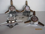 4 New American Racing Torq Thrust Ii VN1615.515 Caps 3 Bar Spinners W/am Emb. Fixed Price $106.95.