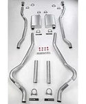 Jegs 30525 Header-back Dual 2-1/2" Exhaust Kit 409 Stainless Steel. Fixed Price $334.97.