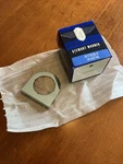 Stewart Warner Performance Single Gauge Mounting Panel 817825-F. Fixed Price $15.00.