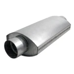 Dynatech 776-14352 Muffler Split-flow Racing Steel 3.50" Inlet/outlet 14" Length. Fixed Price $179.99.