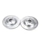 Power Stop EBR806XPR Drilled & Slotted Front Rotor Set For 05-09 Land Rover LR3. Fixed Price $328.34.