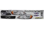 Five Star Race Bodies 670-410-ID Chevrolet Impala Nose Vinyl Graphics Kit. Fixed Price $38.95.