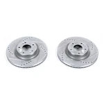 JBR1531XPR Powerstop Brake Discs 2-WHEEL Set Front For Genesis G70 Hyundai Coupe. Fixed Price $260.54.