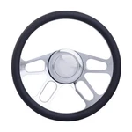 Racing Power Company Rpc R5608A 14 Billet 4-SLOT Style Steering Wheel Kit. Fixed Price $139.97.