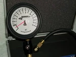 New Longacre 3-1/2" 0-15 Guage Aluminum Case Modified Imca Late Model Racing. Fixed Price $95.00.