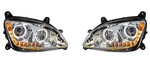 United Pacific Pair Chrome Led Headlights For 2010-2016 Peterbilt 587. Fixed Price $739.99.