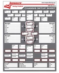 Longacre Chassis Setup And Tire Chart - 50 Sheet Pad 3 Ring Binder Each. Fixed Price $25.56.