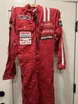 Vintage Racing Gear Bundle: Suit,simpson Gloves, Rjs Shoes, Motorsports Patches. Fixed Price $130.00.