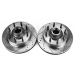 Power Stop AR8573XPR Cross-drilled And Slotted Brake Rotors. Fixed Price $518.02.