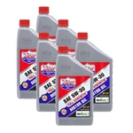 Lucas 10049 Full Synthetic High Mileage 5W-30 Motor Oil Quart Bottle (qty 6). Fixed Price $65.90.