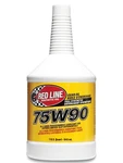 Redline 75W-90 GL-5 High Performance Gear Oil. Fixed Price $17.00.