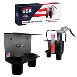 Pit Posse Aluminum Hand Grease Gun Storage Caddy Holder Trailer-usa Made-black. Fixed Price $38.95.