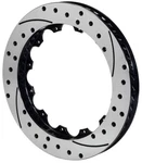 Wilwood Srp Drilled Rotor,right,racing,street USE,1.10"X14" OD,12X8.75",BLACK. Fixed Price $495.17.