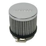 Moroso 68818; Clamp-on Breather, Black/chrome, Open Element, Fits 2 In. Tube. Fixed Price $29.04.