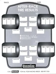 Quickcar Tire Setup Chart After Race 50 Sheet In Pad Each 51-215. Fixed Price $22.92.