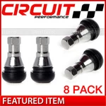 8 Circuit Performance TR412 Short Chrome Sleeve Snap-in Valve Stems Fits Honda. Fixed Price $10.79.