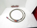 99" Aeroquip Stainless Steel Braided Hose -08 An Fittings Imca Dragrace Xrp. Fixed Price $40.00.
