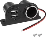 Meiriyfa Dual Usb Cigarette Lighter Socket Power Outlet Car Charger, 3.1A.... Fixed Price $16.80.