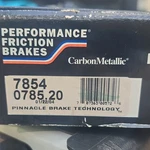 Performance Friction 0785.20 Carbonmetallic Brake Pad Set. Fixed Price $20.00.