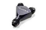 Fragola #900608-BL 8AN Y-male Fitting Black. Fixed Price $45.99.