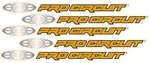 Factory Effex 5PK Pro-circuit Stickers 04-2694. Fixed Price $11.19.