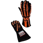 Rjs Racing Equipment Single Layer Orange Skeleton Gloves Medium. Fixed Price $133.96.