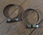 Nos Afco 20352 Retainer Ring Bolt On Plated (set Of 2). Fixed Price $24.95.