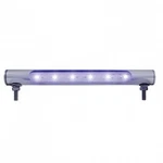 United Pacific 37587 Tube Light, 6 Led, Stainless Steel, Blue Led/clear Lens. Fixed Price $72.54.