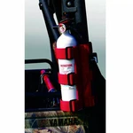 Rugged Ridge Red Fire Extinguisher Holder Roll Cage Mount For 1" - 3" Bars. Fixed Price $50.98.