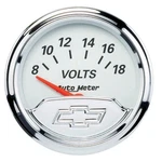 Auto 2-1/16 Voltmeter Gauge Chevy Bowtie Series. Fixed Price $90.21.