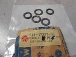 Nos Yamaha Oem Shim 68-71 DT1 70-71 RT1 1973 RT2 RT3 214-17837-00 QTY5. Fixed Price $10.98.