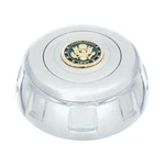 Chrome Aluminum Steering Wheel Horn Button With Metal Medallion - U.s. Army. Fixed Price $67.99.
