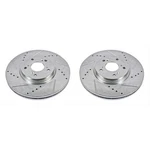 Power Stop JBR-1143XPR Evolution Drilled And Slotted Disc Brake Rotor (pair). Fixed Price $221.10.