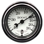 Stewart Warner Black Wings Mechanical Boost/vacuum Gauge 2 1/16" Dia White Face. Fixed Price $112.98.