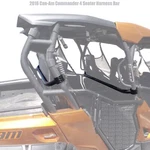 Black Tube Roll Cage Harness Bar Pair Fits 2016-UP Commander Max Dps 800R & 1000. Fixed Price $324.99.