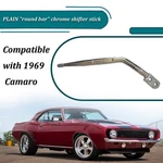 Plain Round Chrome Stick 7438 For Hurst Shifters 1969 Camaro & Firebird. Fixed Price $69.99.