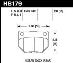 Hawk Performance HB179S.630 HT-10 Disc Brake Pad Fits 300ZX Impreza Skyline. Fixed Price $180.89.